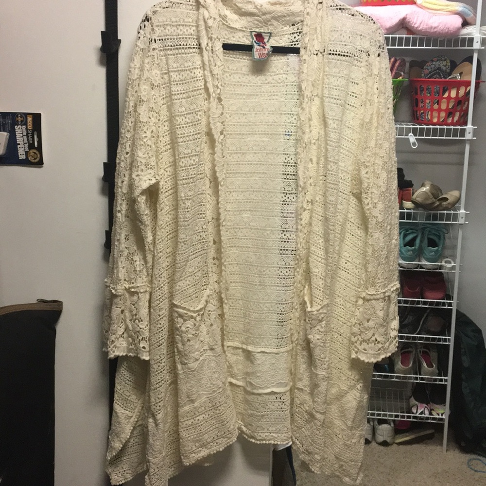 Johnny Was lace jacket